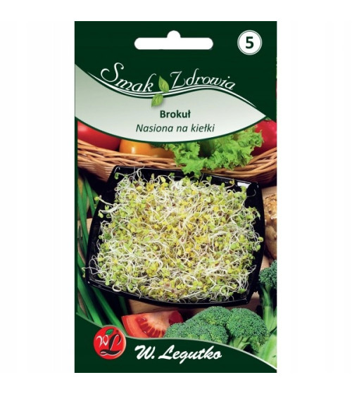 Nasiona na kiełki brokuł 10g
