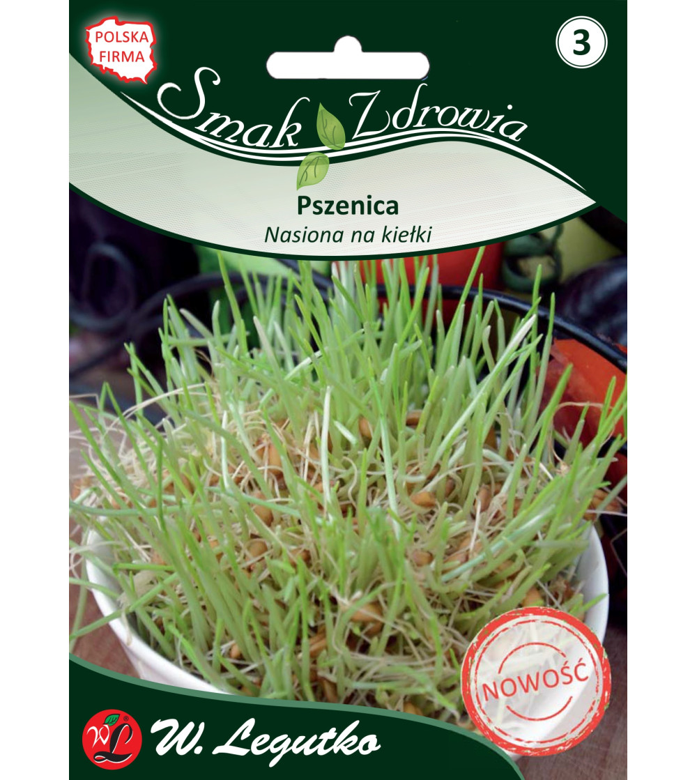 Nasiona na kiełki, pszenica, 50g