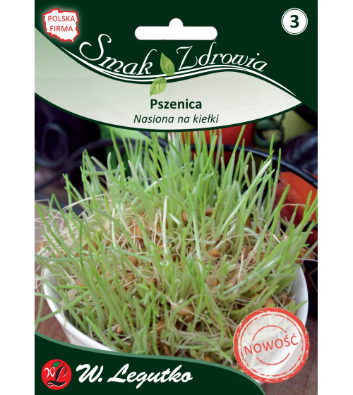 Nasiona na kiełki, pszenica, 50g