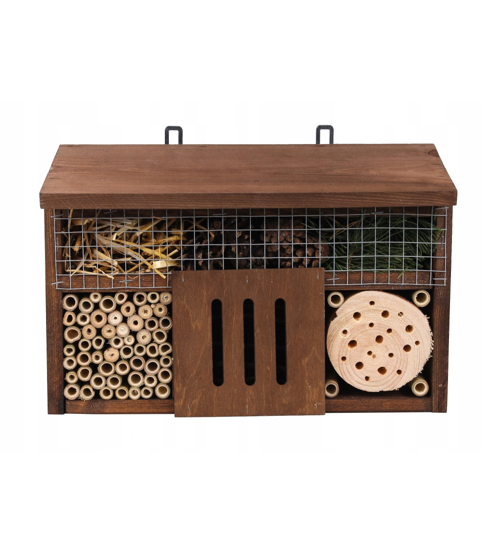 DOMEK HOTEL DLA OWADÓW PSZCZÓŁ MOTYLI 37x14x24 cm